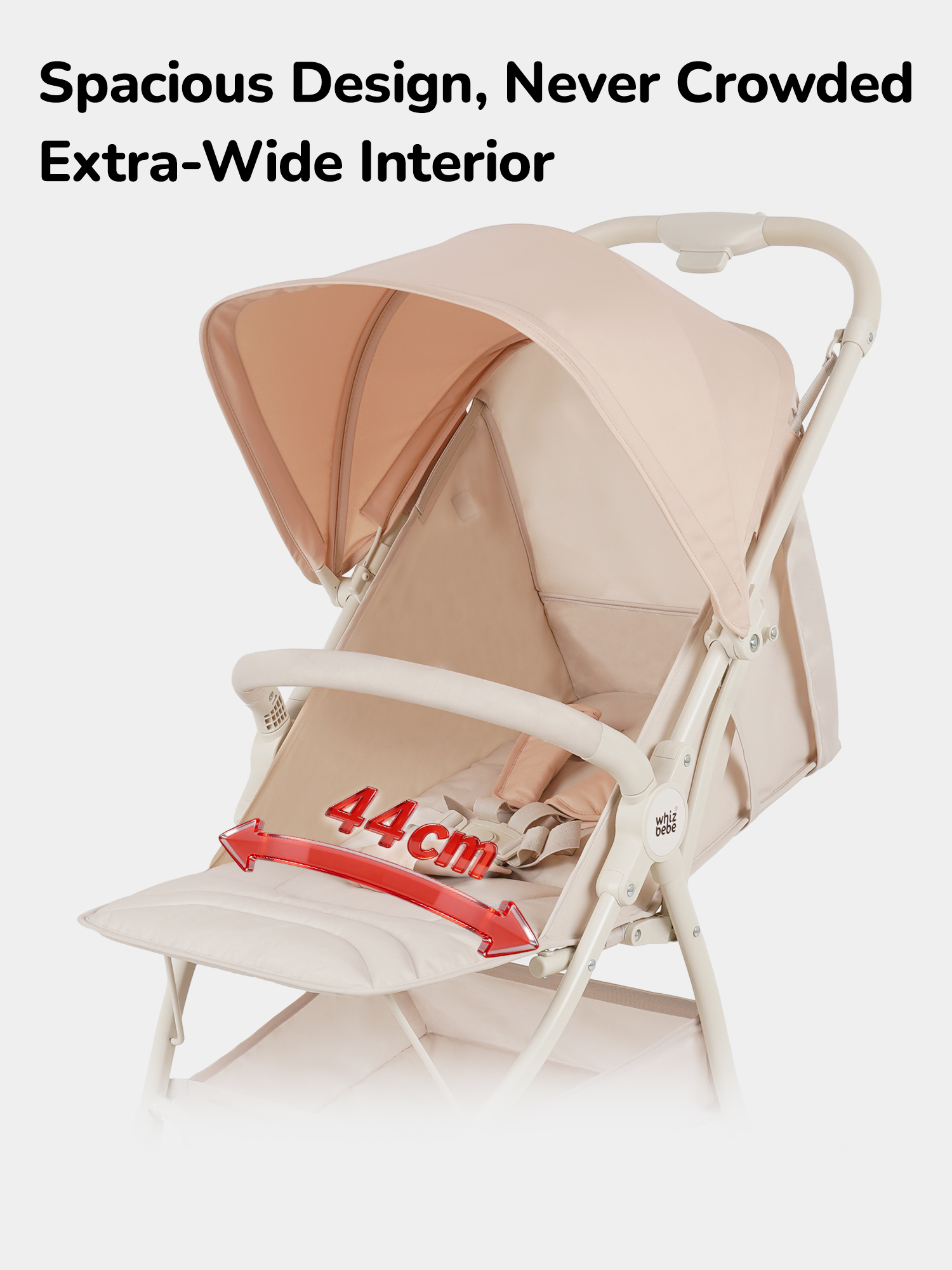 Whizbebe Aero Ease Ultraleichter Kinderwagen