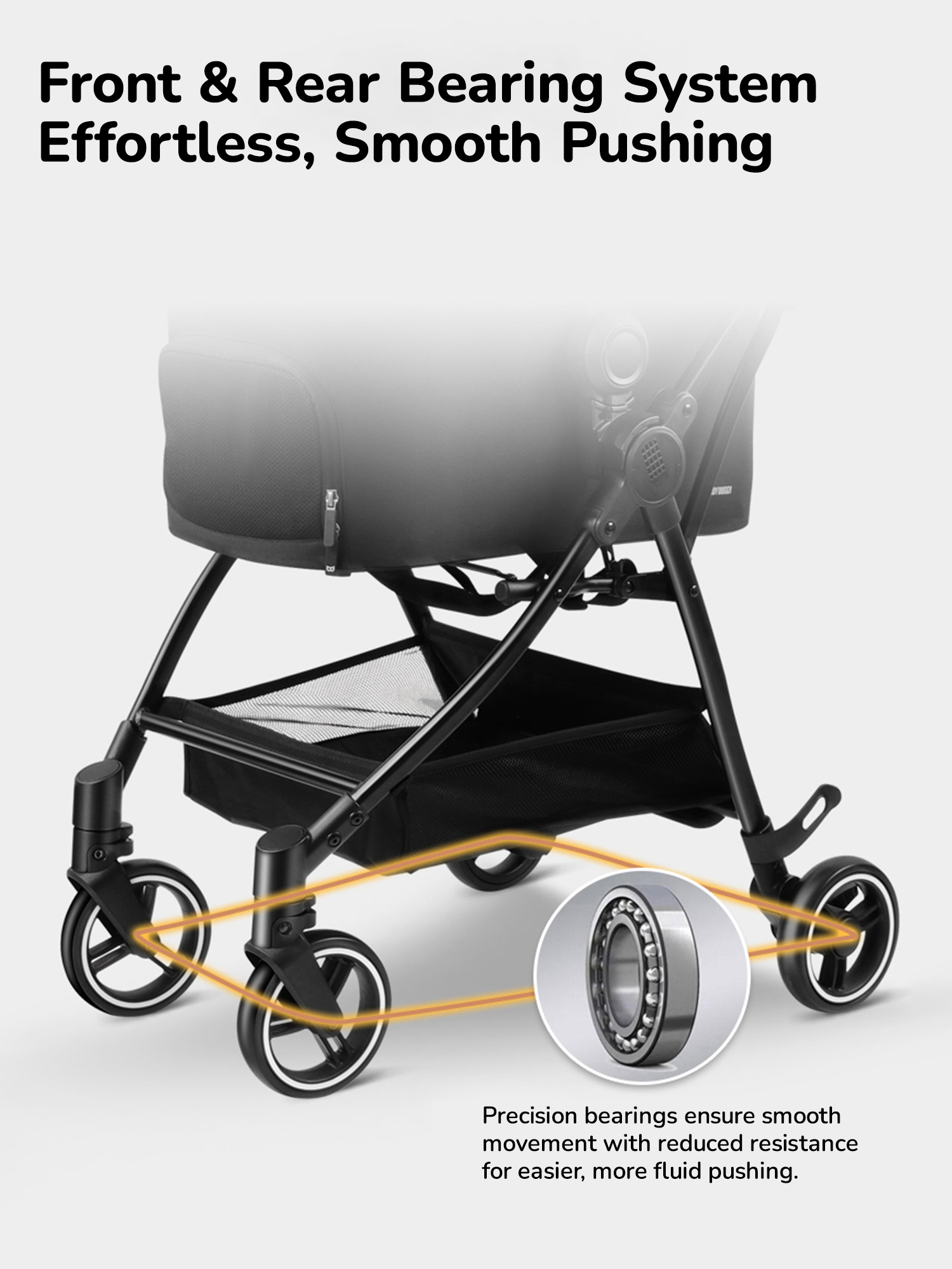 Whizbebe Haustier-Kinderwagen